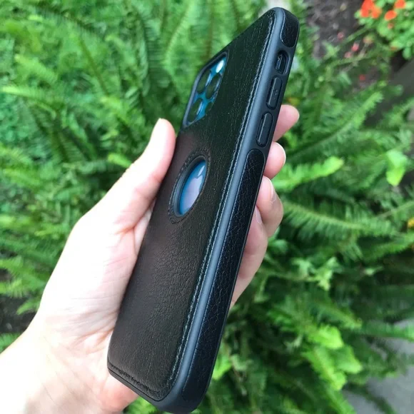 For iPhone 14,14 pro, 14 plus, 14 pro max phone case soft leather with stitching - Picture 6 of 8